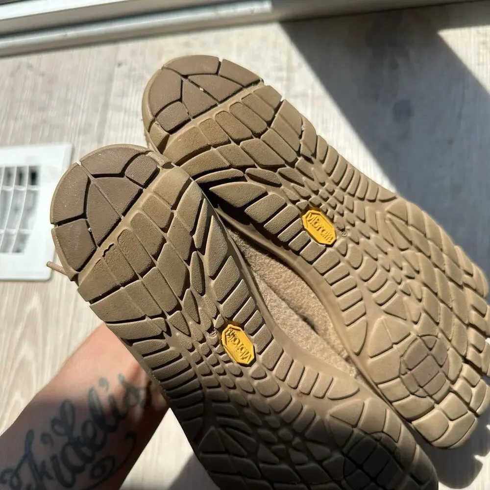 Vibram running wool brown